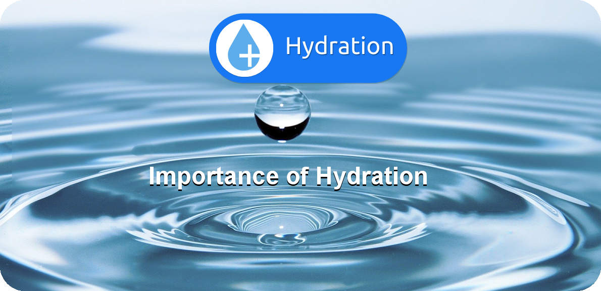 Hydration Banner Importance of Hydration